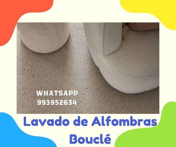 Lavado de Alfombras Bouclé